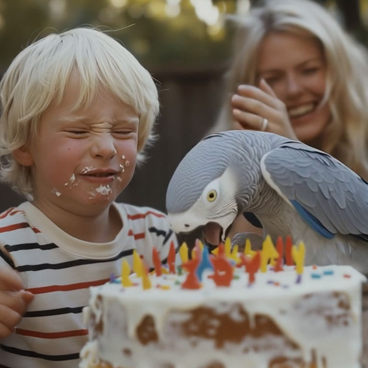 I Inherited a Parrot image